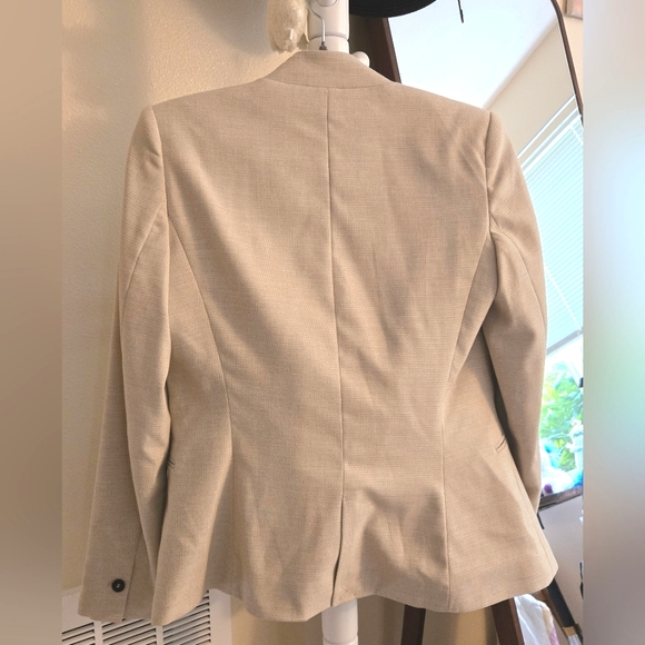 Zara Cream Blazer Modern Fit - Picture 4 of 5